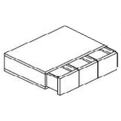 Emerald: Wall Small Drawer Cabinets