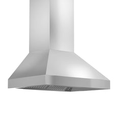 ZLINE Kitchen and Bath 60-in Ducted in Stainless Steel Wall-Mounted Range Hood