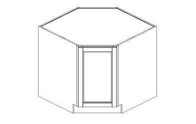 Onyx: Base Diagonal Cabinet