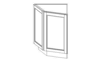 Winston: Base End Angle Cabinet