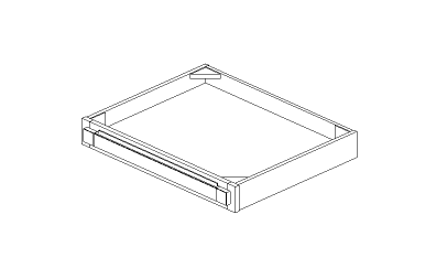 Charlotte: Base Knee Drawer