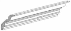 Parisian Glaze: Classic Crown Molding