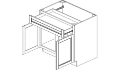 Dover: Base Double Door Cabinets