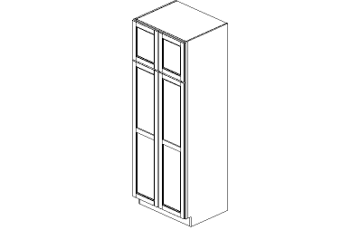 Charlotte: Double Door Pantry Cabinets