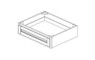 Onyx: Base Kitchen-Size Drawer