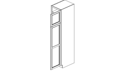 Castlewood: Single Door Pantry Cabinets
