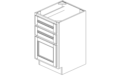 Castlewood: Vanity Base Drawer Cabinets