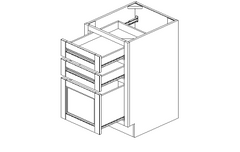 Yukon: Vanity Base Drawer Cabinets