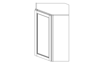 Emerald: Wall Diagonal Corner Cabinets