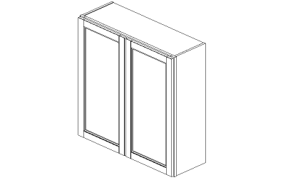 Kingston: Wall Double Door Cabinets