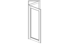Havana: Wall End Angle Cabinets