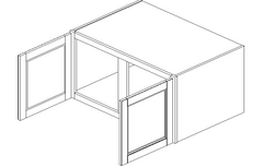 Bordeaux: Wall Short Cabinets