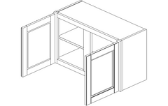 Bordeaux: Wall Short Cabinets