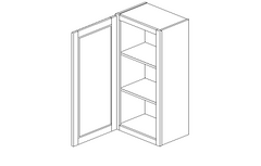 Bordeaux: Wall Single Door Cabinets