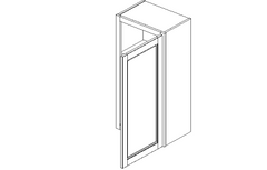 Bordeaux: Wall Single Door Cabinets