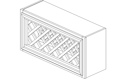 Avondale: Wine Rack Cabinets