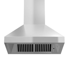 ZLINE Kitchen and Bath 60-in Ducted in Stainless Steel Wall-Mounted Range Hood