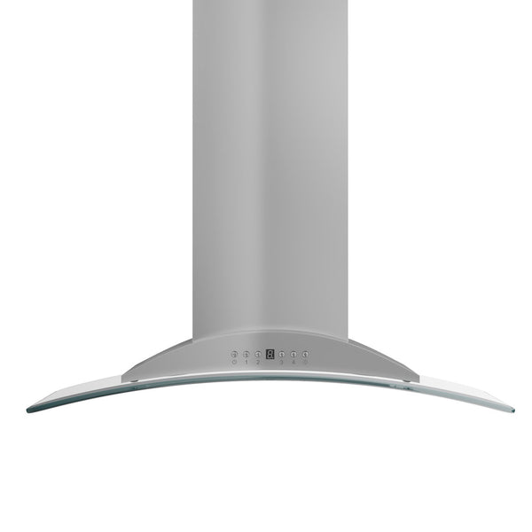 ZLINE Kitchen and Bath 30 in. Convertible Wall Mount Range Hood in Stainless Steel and Glass
